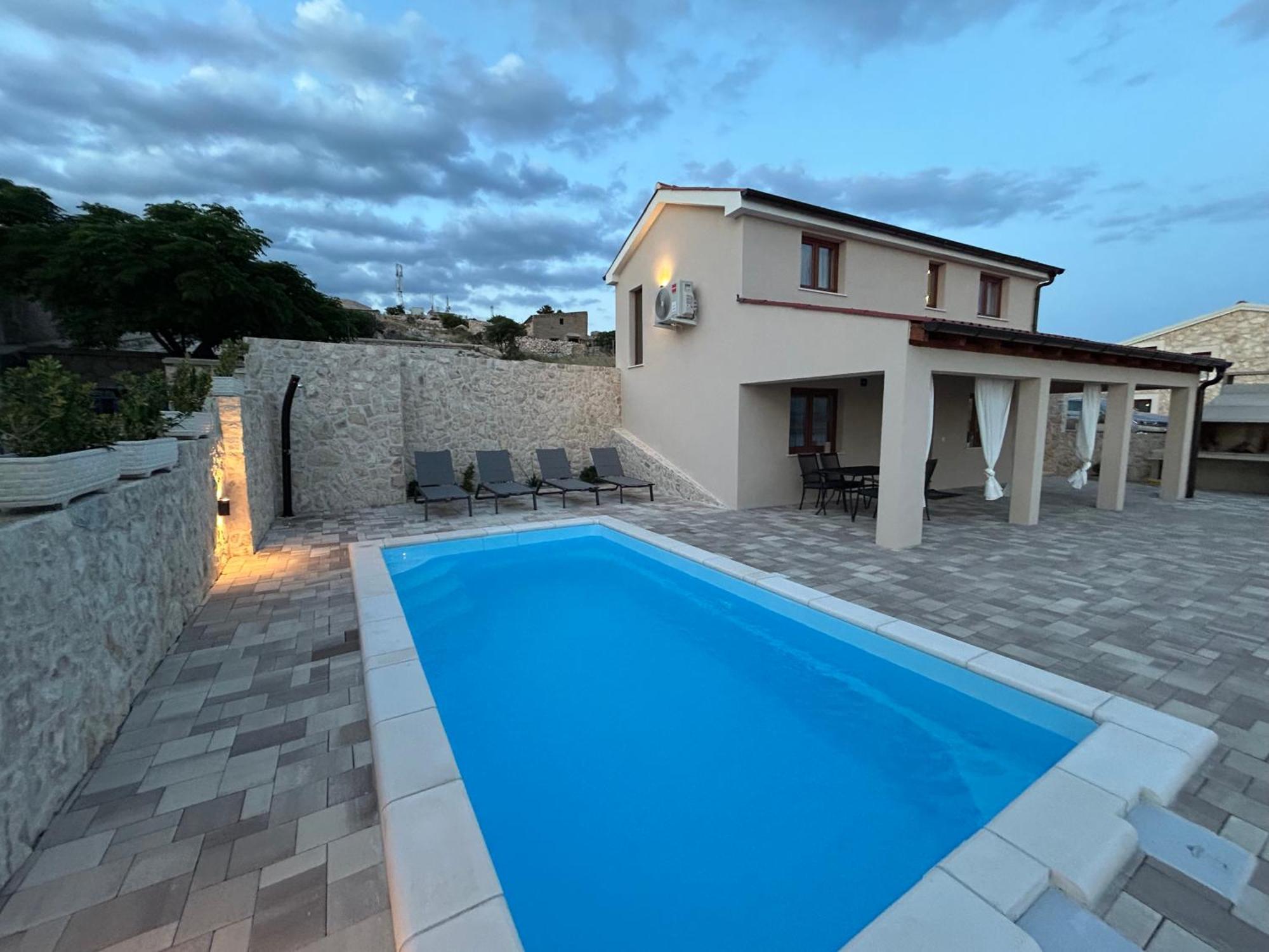 Villa Kamia With Private Heated Pool And Electric Vehicle Adapter Zubovići 外观 照片