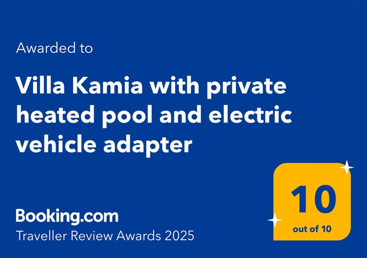 Villa Kamia With Private Heated Pool And Electric Vehicle Adapter Zubovići 外观 照片